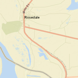 Rosedale Street Map