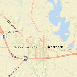 Aberdeen Street Map