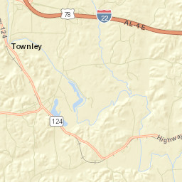 Cedrum Alabama Street Map