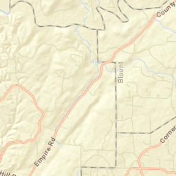 Empire Alabama Street Map