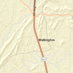 Duke Alabama Street Map