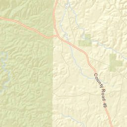 Piney Woods Alabama Street Map