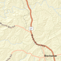 Buchanan Street Map
