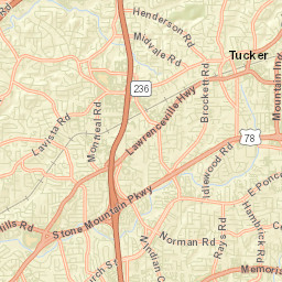 Clarkston Street Map