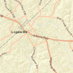 Loganville Street Map