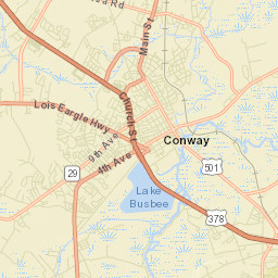 Conway Street Map