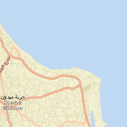 Midoun Street Map