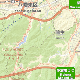 Kitakyushu Street Map