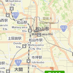 Matsuyama-shi Street Map
