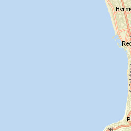 Hermosa Beach California Street Map