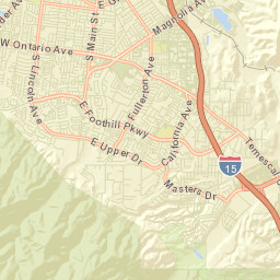 Pepper Corner California Street Map