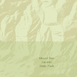 Desert View California Street Map