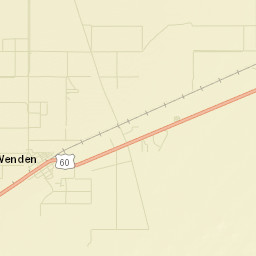 Wenden Arizona Street Map