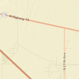 Circle City Arizona Street Map