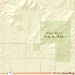 Dove Valley Ranch Arizona Street Map