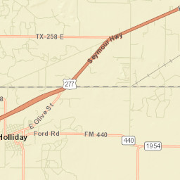 Holliday Street Map