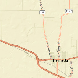 U.S. 287, Henrietta, TX 76365, USA Street Map