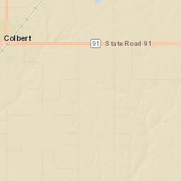 Colbert Street Map