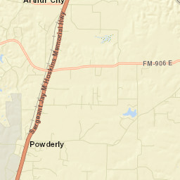 County Rd 34950 Texas America Street Map