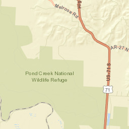 Millers Crossing Arkansas Street Map