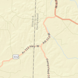 Yancy Arkansas Street Map