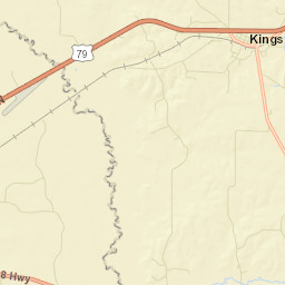 Kingsland Arkansas Street Map