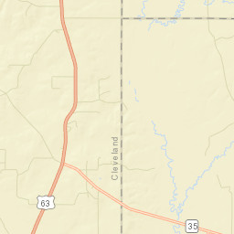 Rye Arkansas Street Map