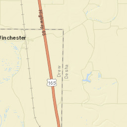 Winchester Arkansas Street Map