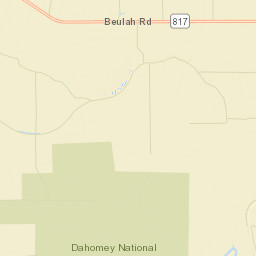 Bolivar County Street Map