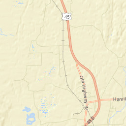 40039 Center Hill Road, Hamilton, MS  Street Map