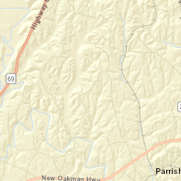 Calumet Alabama Street Map