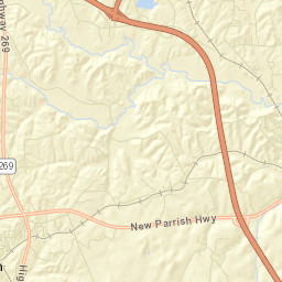 Gobblers Crossing Alabama Street Map