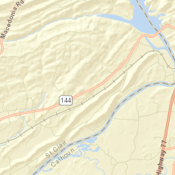 Mitchellville Alabama Street Map