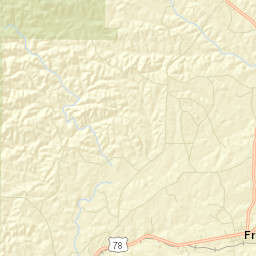 Fruithurst Alabama Street Map