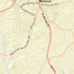 Monroe Street Map