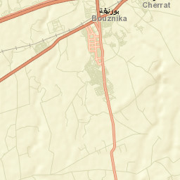 Bouznika Street Map