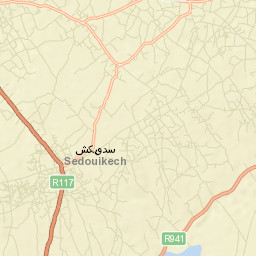 Jerba Midoun Street Map