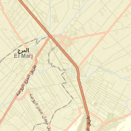 Aanjar Street Map