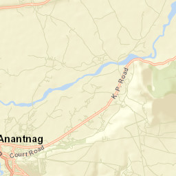 Anantnag Street Map