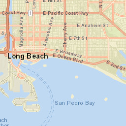 Rose Park California Street Map