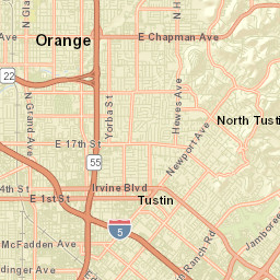 23-47 Plaza Square, Orange, CA 92866, USA Street Map