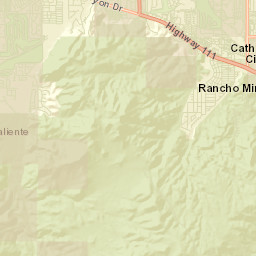 Royal Palms California Street Map