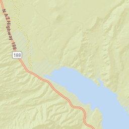 Tonto Basin, AZ 85553, USA Street Map