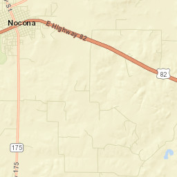 Nocona Street Map