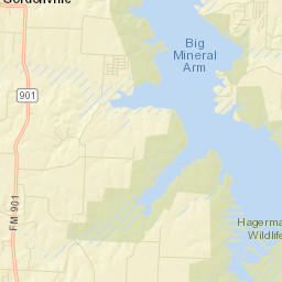 14725 Farm to Market 901, Sadler, TX Street Map