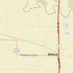 Wilton Arkansas Street Map