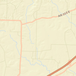 De Ann Arkansas Street Map