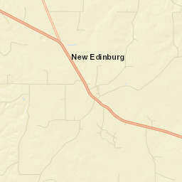 New Edinburg Arkansas Street Map