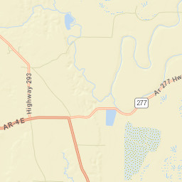 Selma Arkansas Street Map