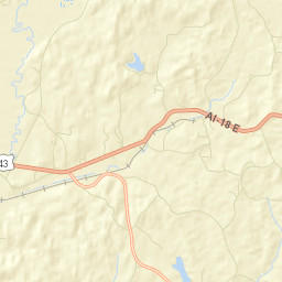 Rossland City Alabama Street Map